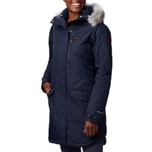Columbia Women's Suttle Mountain Insulated Jacket in Navy Blue